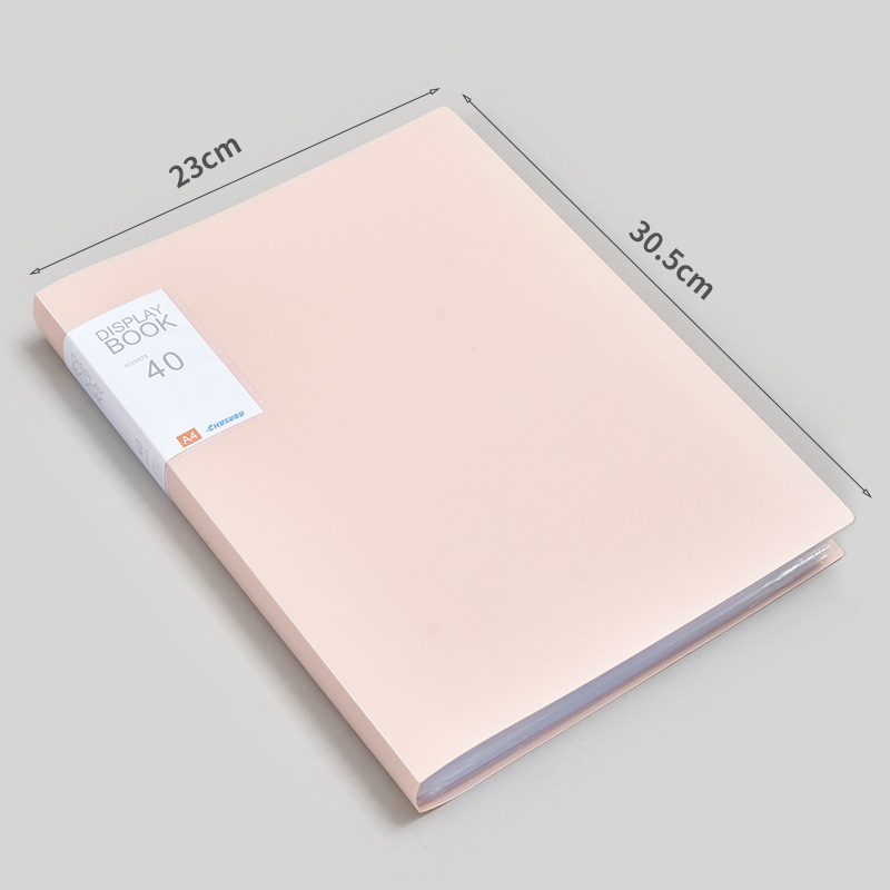 Dosar A4 transparent din PP cu buzunare de inserție; dosar pentru diplome și documente, dosar pentru partituri muzicale