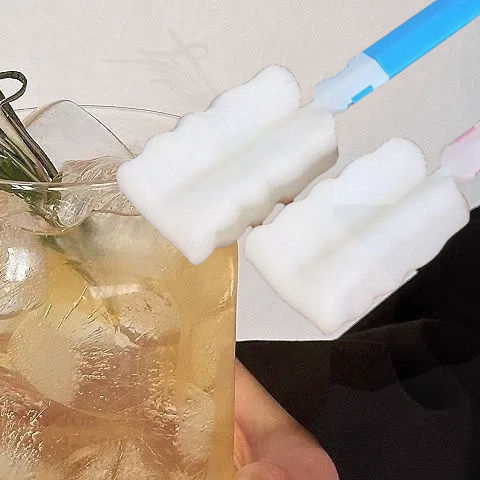 Pahar din sticlă, în formă de doză de băutură răcoritoare, pentru băuturi reci, design creativ pentru casă, cu pai