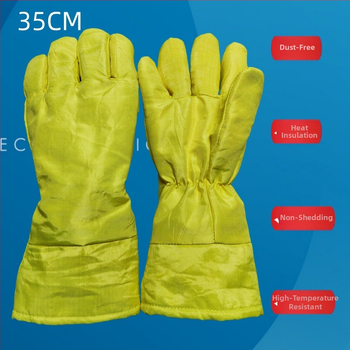 Fulian mănuși din aramidă pentru temperaturi înalte, anti-statice, fără praf, fără scame, rezistență la 300°C, izolație până la 500°C
