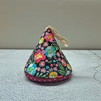 Mănuși izolante pentru capace de oale și oale, din bumbac și in, stil japonez Zakka, formă triunghiulară