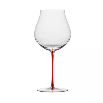Pahar de vin roșu Bordeaux, stil Nordic, cu corp proeminent, cristal, pentru uz casnic, capacitate 501–600 ml