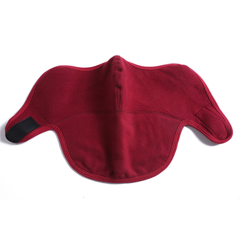 Zimska topla maska za zaštitu vrata i ušiju, potpuno pokrivanje, unisex za vožnju biciklom, 3u1 maska od polar fleece