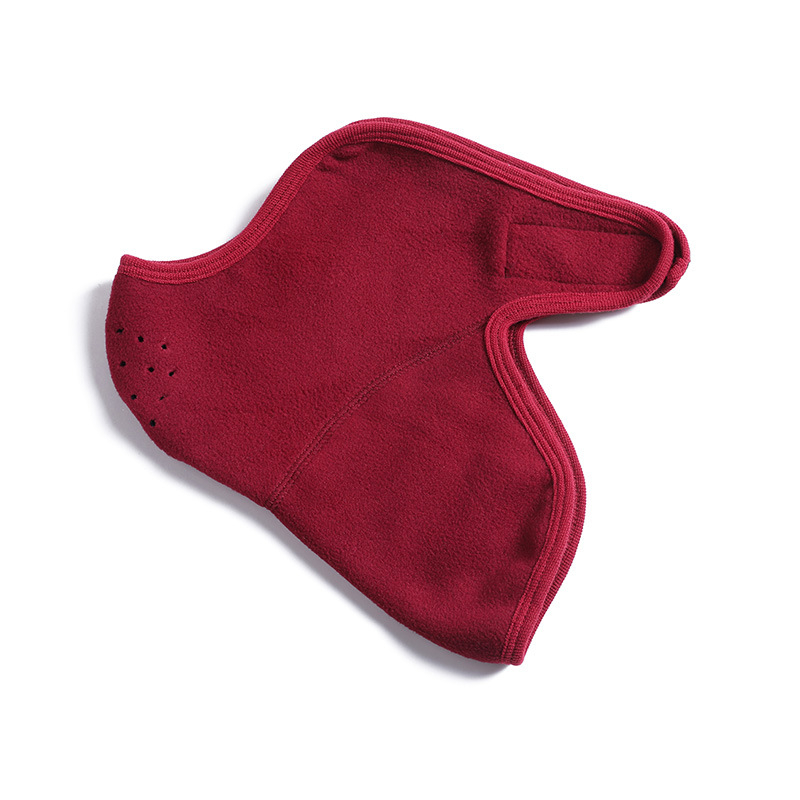 Zimska topla maska za zaštitu vrata i ušiju, potpuno pokrivanje, unisex za vožnju biciklom, 3u1 maska od polar fleece