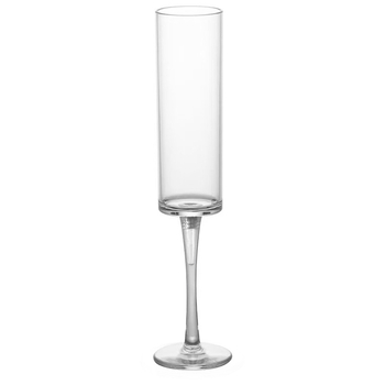 Pahar de șampanie din plastic, 180 ml – pahar de cocktail pentru petreceri și baruri
