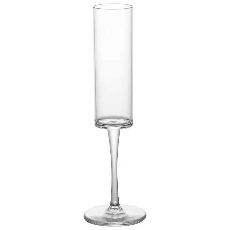 Pahar de șampanie din plastic, 180 ml – pahar de cocktail pentru petreceri și baruri