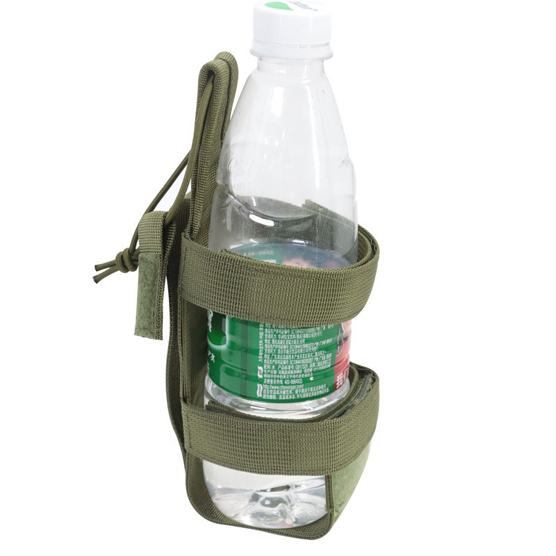 Husă tactică compatibilă MOLLE pentru sticlă de apă, pentru drumeții în aer liber