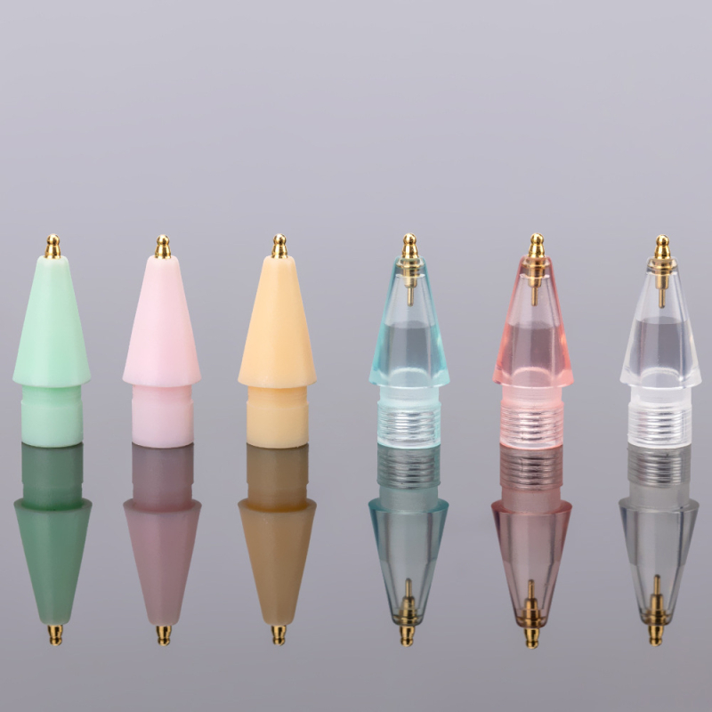 Apple Pencil-hez illeszkedő kopásálló fém heg, vékony tök alakú csúccsal íráshoz