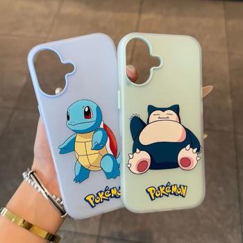 Pokémon anime 2-u-1 jelly futrola za iPhone 11–14 Pro/Pro Max, matni dojam, zaštita od padova
