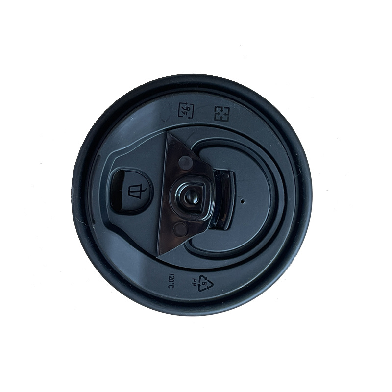 Cap de pahar pliabil, etanș la scurgeri, de unică folosință — pentru ceai cu lapte și cafea fierbinte, capac de tip fluture din PP pentru pahare de carton