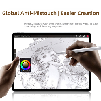 Stylus pre iPad s tromi LED indikátormi napájania — magnetický kapacitný per na kreslenie a písanie