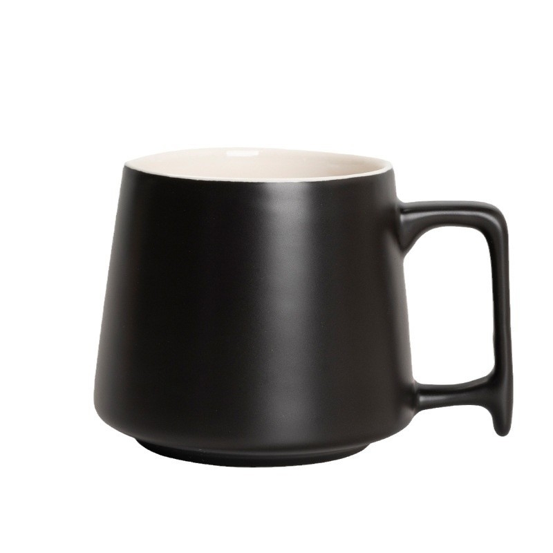 Căni ceramice minimaliste, creative pentru cupluri — pereche de căni, potrivite pentru hotel, pentru gură și apă, cu logo personalizat