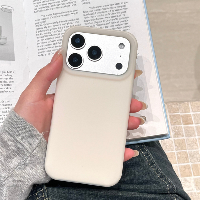 Jelly torbica od tekućeg silikona za iPhone 17 i iPhone 15 Pro Max, mekani zaštitni kućište