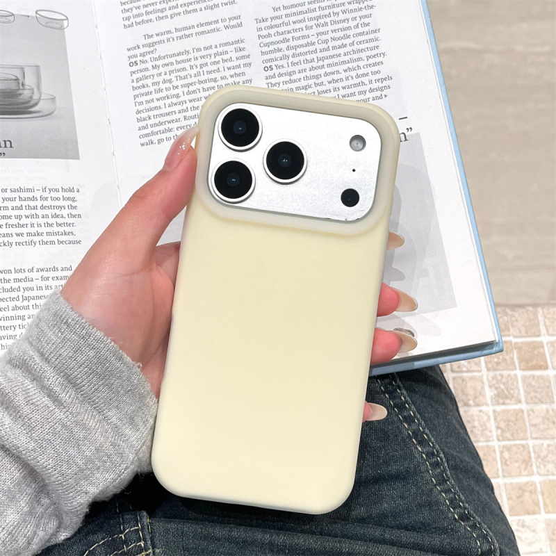 Jelly torbica od tekućeg silikona za iPhone 17 i iPhone 15 Pro Max, mekani zaštitni kućište