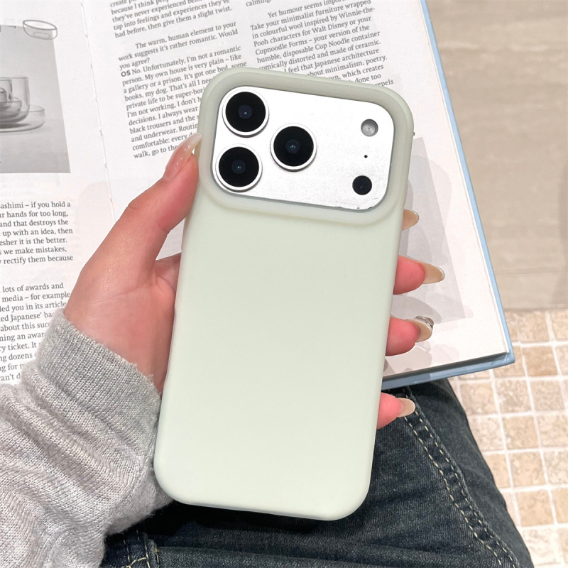 Jelly torbica od tekućeg silikona za iPhone 17 i iPhone 15 Pro Max, mekani zaštitni kućište