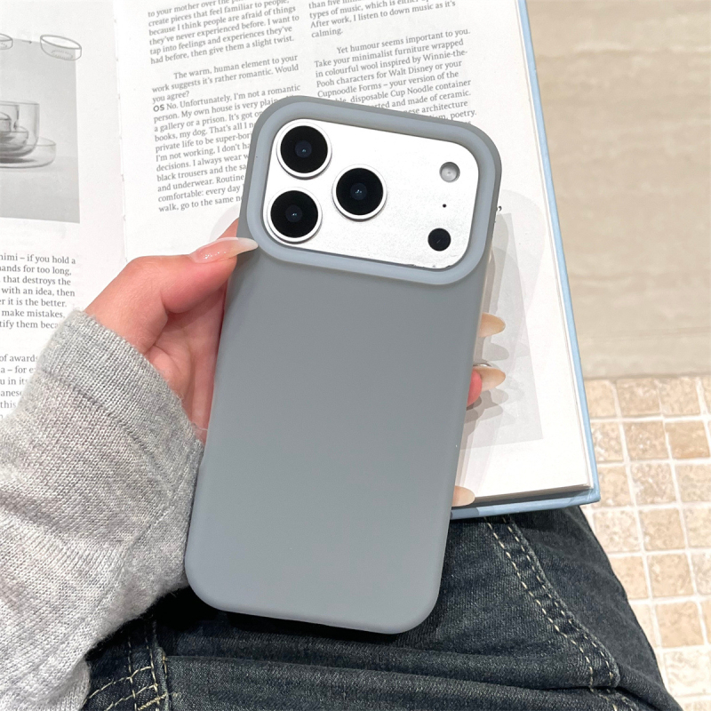 Jelly torbica od tekućeg silikona za iPhone 17 i iPhone 15 Pro Max, mekani zaštitni kućište