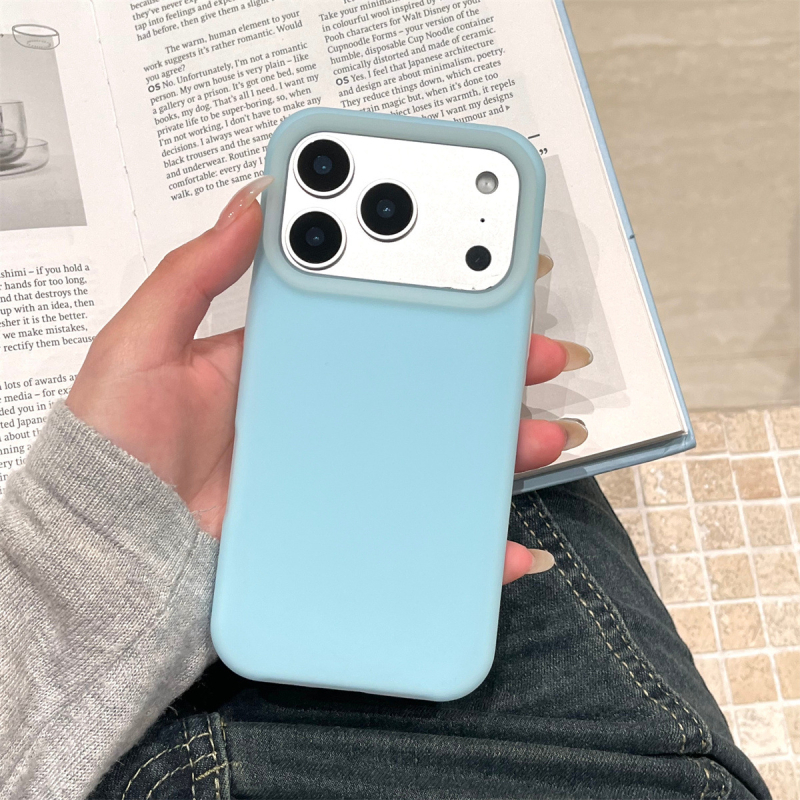 Jelly torbica od tekućeg silikona za iPhone 17 i iPhone 15 Pro Max, mekani zaštitni kućište