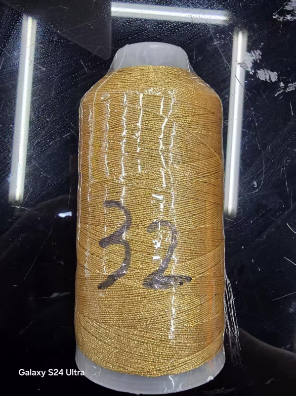 Fire metalice de broderie – auriu și argintiu, fire colorate pentru cusut manual, brățări