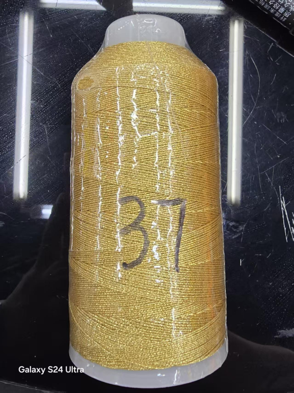 Fire metalice de broderie – auriu și argintiu, fire colorate pentru cusut manual, brățări