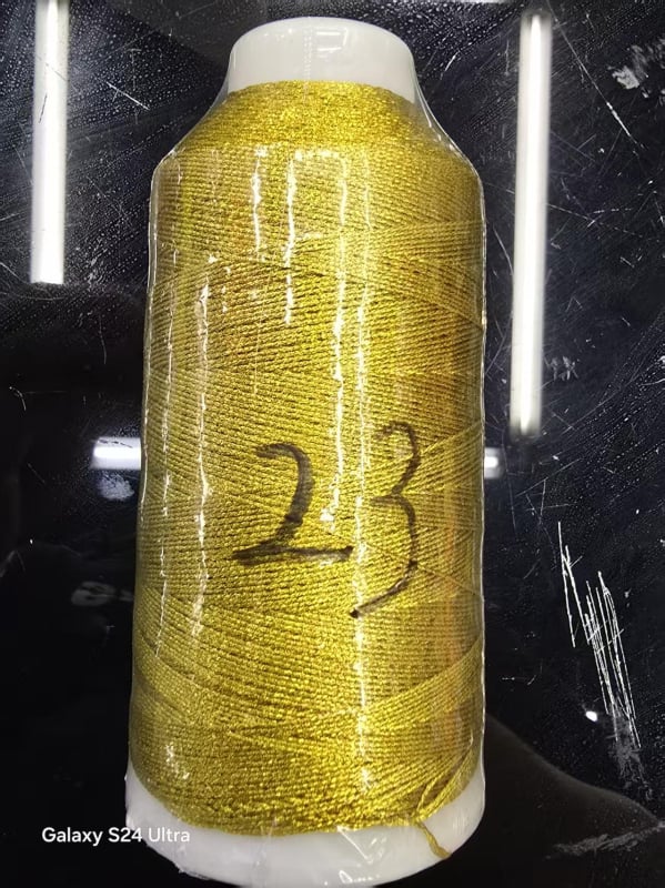Fire metalice de broderie – auriu și argintiu, fire colorate pentru cusut manual, brățări