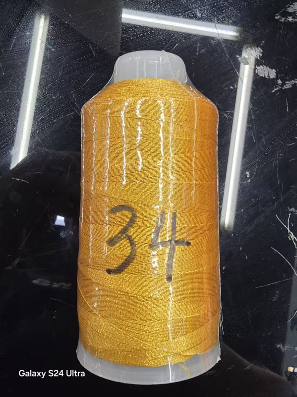 Fire metalice de broderie – auriu și argintiu, fire colorate pentru cusut manual, brățări