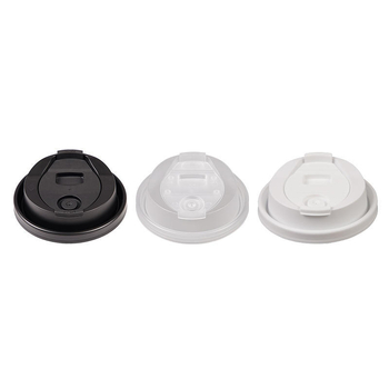 Ceșcuță de ceai cu lapte, de unică folosință, diametru 90 mm, capac turnat în formă de fluture, pentru pahar din carton de cafea, capac universal etanș pentru take-away