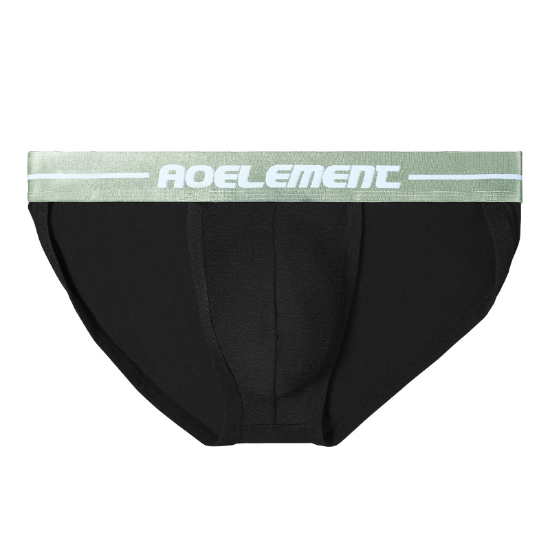 Muške donje gaće s niskim strukom, U-oblikovana podrška, čvrst kroj, visok izrez, briefs i thong