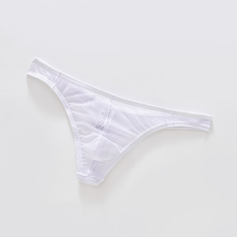 Muške gaćice s kontrolom trbuha, retro thong bikini od mrežastog materijala, niska struka, za parove