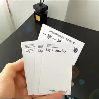 Carte cu mostre de culoare pentru buze, Carte de îngrijire pentru tatuaj și broderie, Imprimare nume magazin, Precauții post-procedură pentru tatuaj și microblading sprâncene, Imprimare logo, Frumusețe