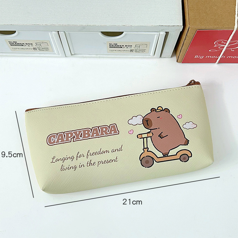 Penar Capybara pentru copii, accesoriu școlar drăguț, cadou de papetărie