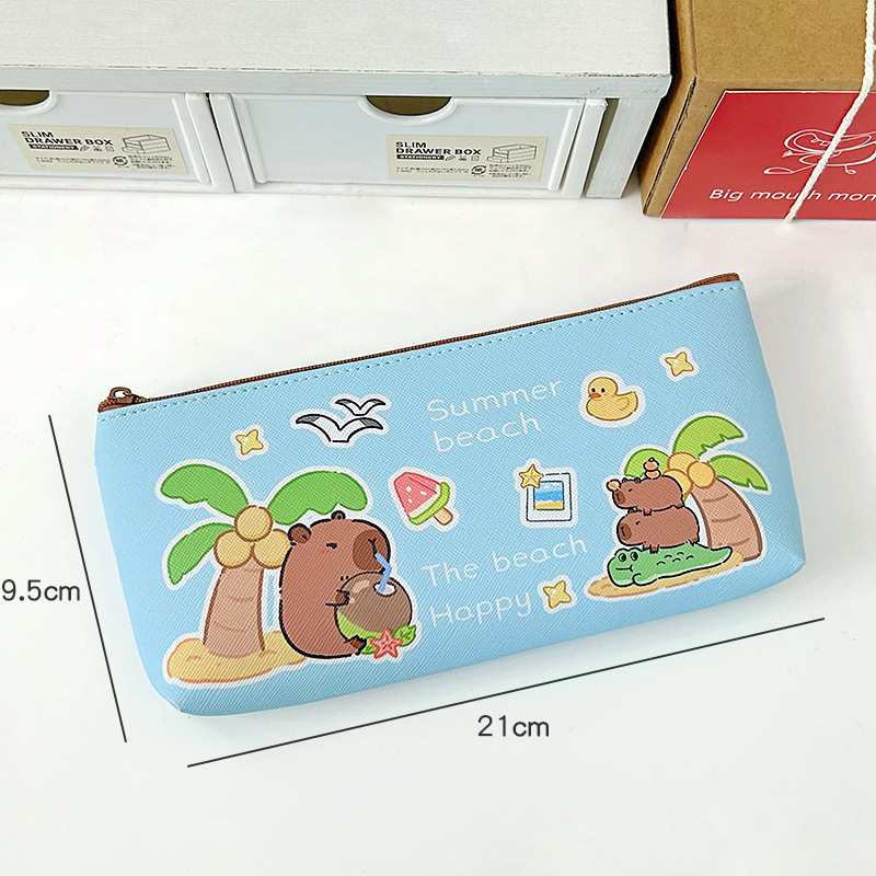 Penar Capybara pentru copii, accesoriu școlar drăguț, cadou de papetărie