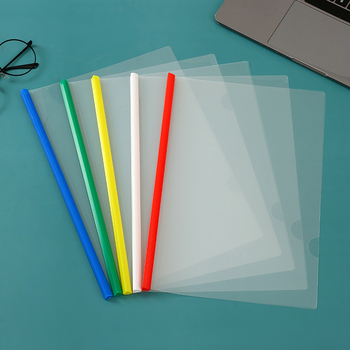 Fișier A4 din plastic transparent cu clips pentru documente, lucrări de examen ale studenților, birou