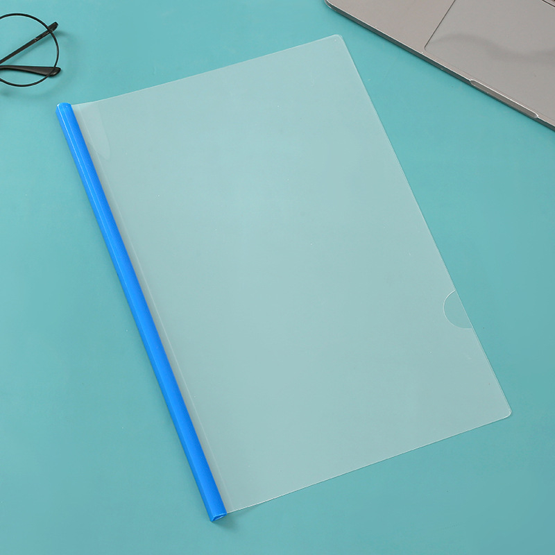 Fișier A4 din plastic transparent cu clips pentru documente, lucrări de examen ale studenților, birou
