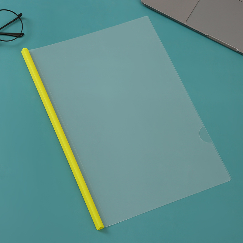 Fișier A4 din plastic transparent cu clips pentru documente, lucrări de examen ale studenților, birou