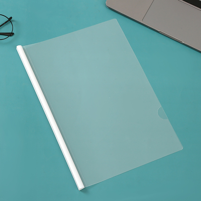Fișier A4 din plastic transparent cu clips pentru documente, lucrări de examen ale studenților, birou