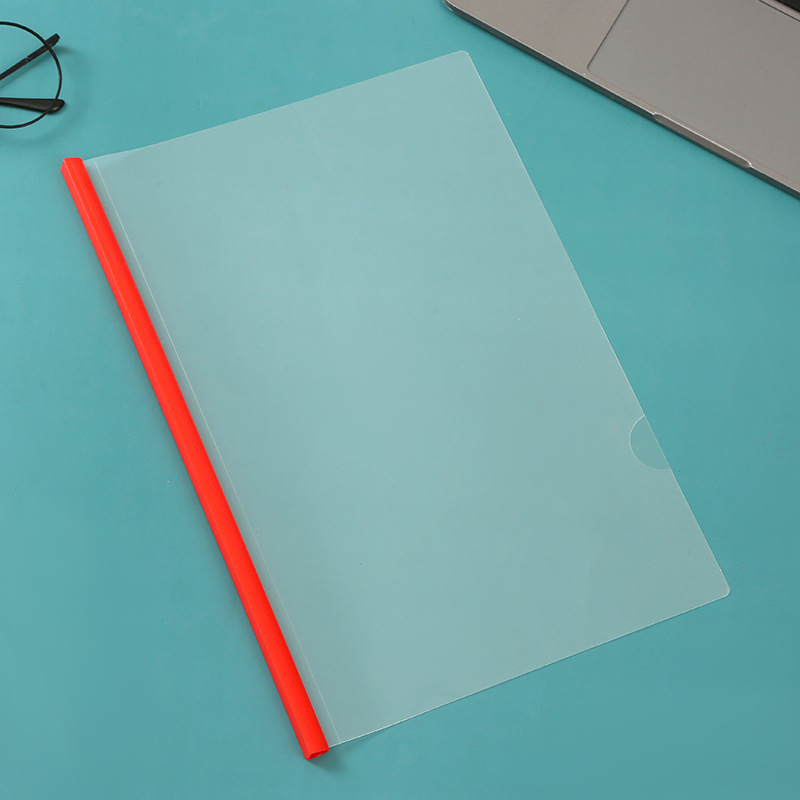 Fișier A4 din plastic transparent cu clips pentru documente, lucrări de examen ale studenților, birou