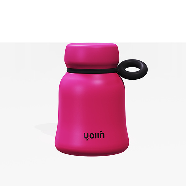 Mini cană izolantă din oțel inoxidabil 304, gradient drăguț, cană pentru lapte, compactă și portabilă