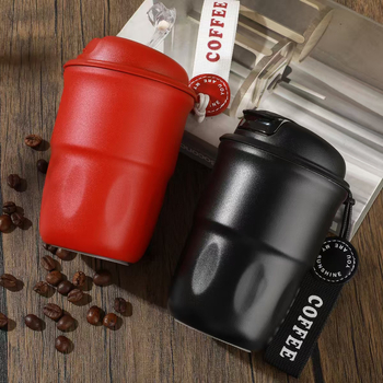 Pahar termic din oțel inoxidabil 316, izolație în vid, pentru femei, elegant și portabil, pentru cafea