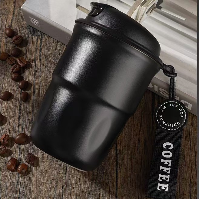 Pahar termic din oțel inoxidabil 316, izolație în vid, pentru femei, elegant și portabil, pentru cafea