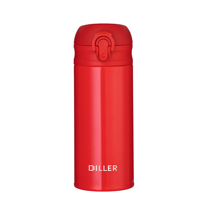 Cană termică simplă, portabilă și practică, din oțel inoxidabil 316, imprimare logo, cadou suvenir, cutie cadou personalizată