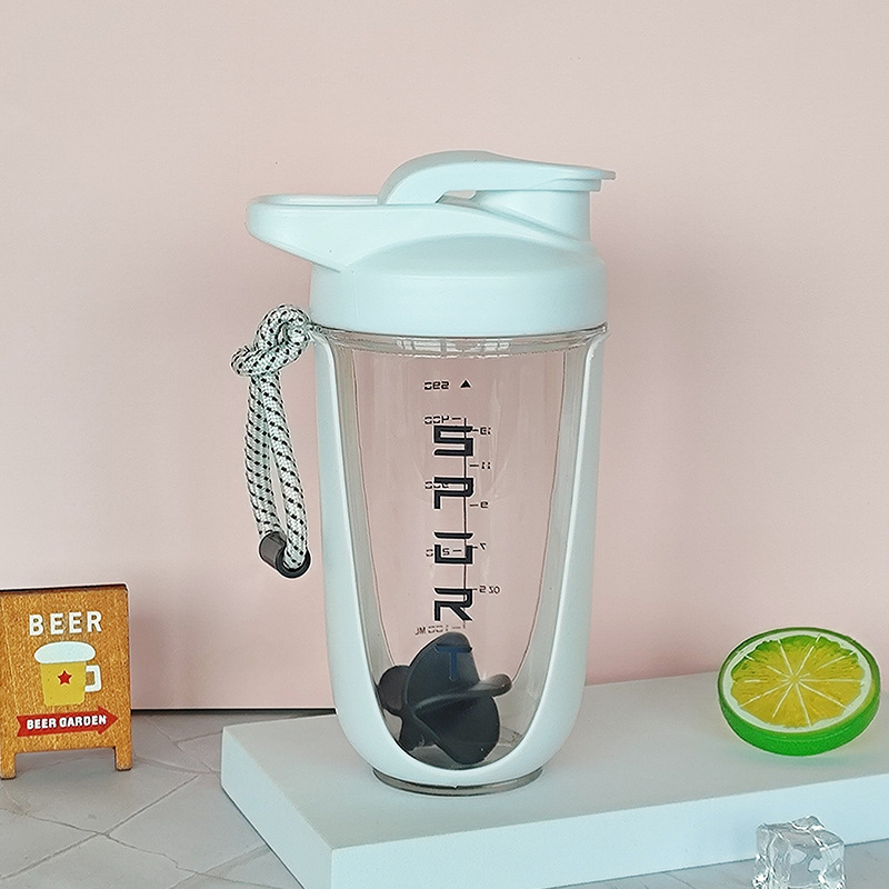 Cană shaker portabilă cu capacitate mare, rezistentă la căderi, pentru birou, școală și activități sportive