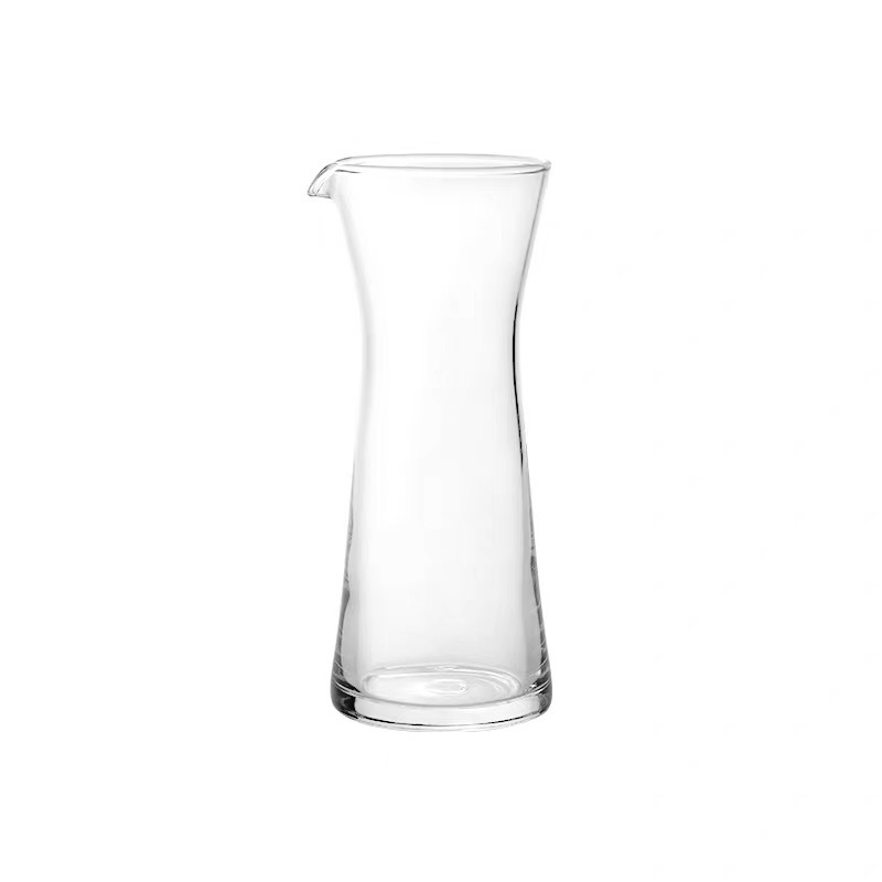 Set de cafea pour-over în stil japonez cu cafea de origine unică, latte, ceașcă de sticlă mică, transparentă și rezistentă la căldură, cană pentru servire comună