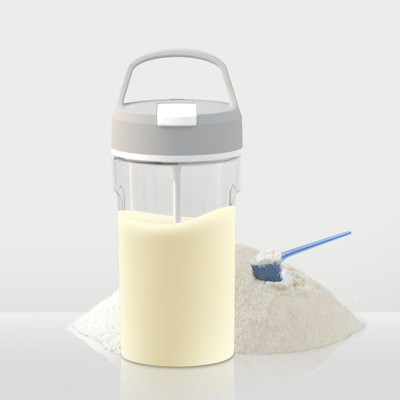 Cana electrică cu încărcare USB, cu amestecare automată pentru pudră de proteine, milkshake și cafea