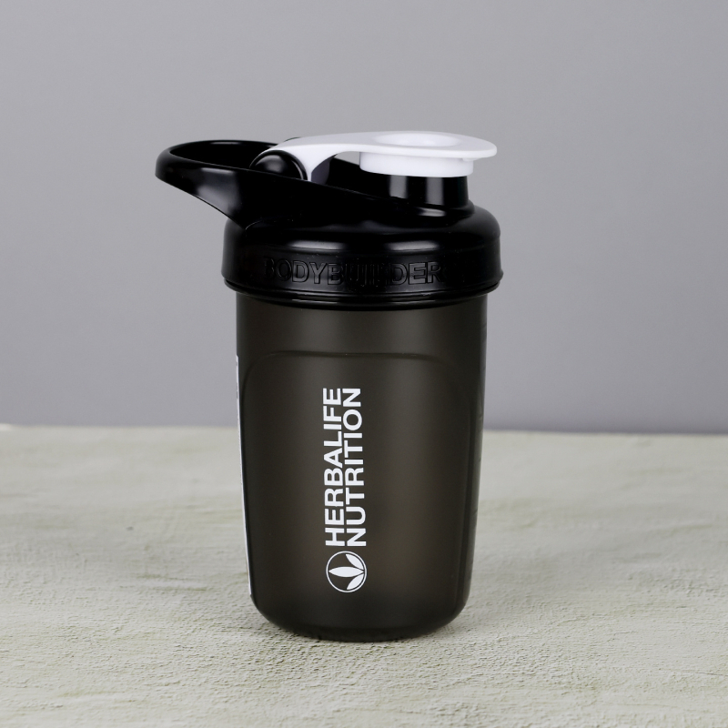 Shaker de 300 ml pentru fitness – recipient compact pentru apă, cafea, pudră de proteine și milkshake