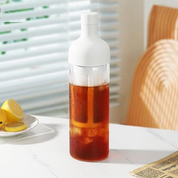 Cană din sticlă pentru cafea, cold brew și ceai la rece, capacitate mare, uz casnic
