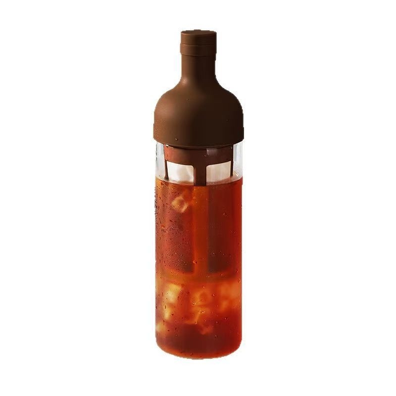 Cană din sticlă pentru cafea, cold brew și ceai la rece, capacitate mare, uz casnic