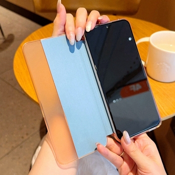 Huawei Pura80 Pro калъф от изкуствена кожа, флип с розов дизайн на щъркел и прозорец