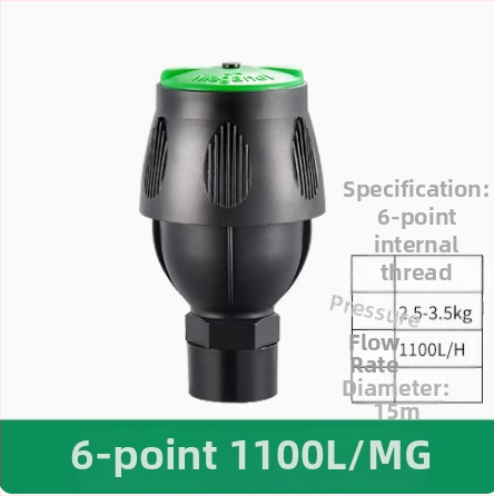 360° automatický otáčavý postrekovač pre záhradu a trávnik