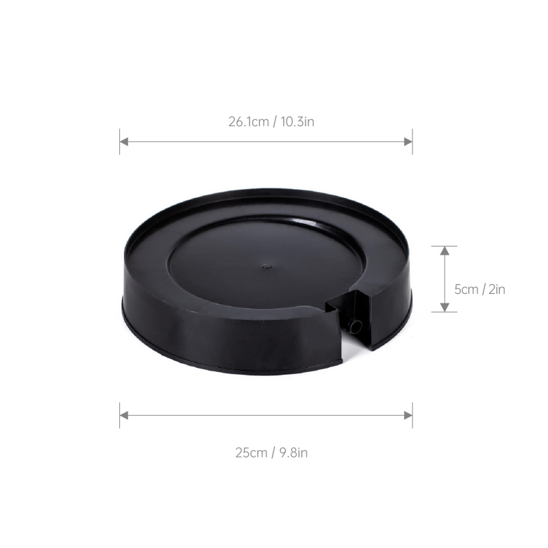 Ghiveci din plastic pentru afine, 30 L, rotund, aerisit, rezistent și durabil