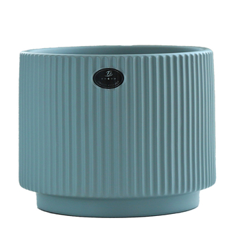 Ghiveci ceramic mat, stil nordic minimalist, extra mare, cu farfurie, pentru plante de birou, suculente și plante verzi
