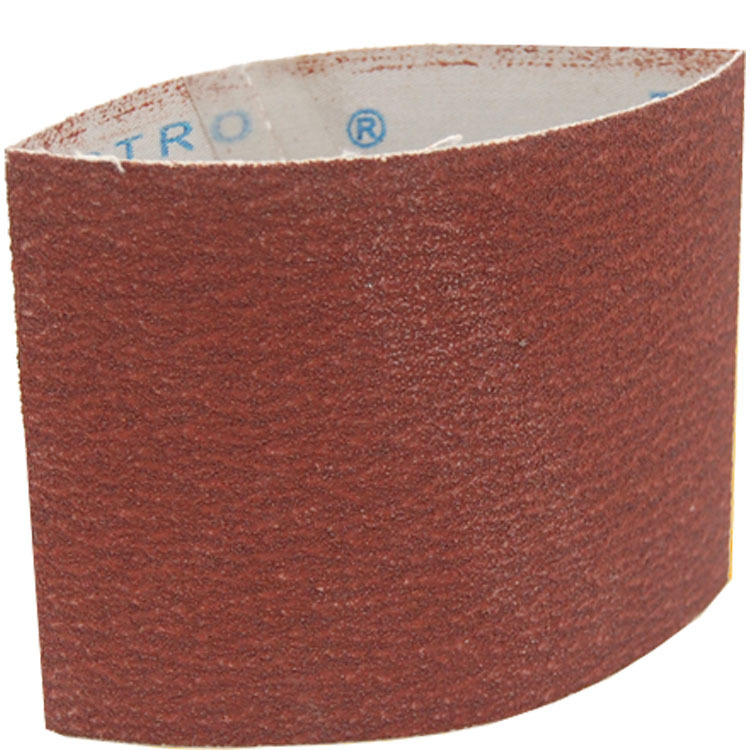 Bandă abrazivă 283x100 mm cu role din cauciuc pentru lustruire VSM, model fulg de zăpadă, pentru sudare și șlefuire